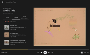 Screenshot of the "A Wild Ride" personal ad in the Smartify interface.